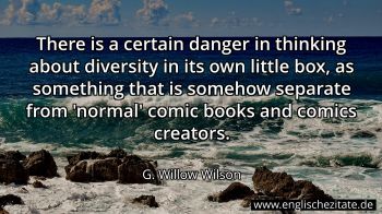 Englisches Zitat von G. Willow Wilson als Bild
