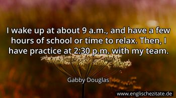 Englisches Zitat von Gabby Douglas als Bild