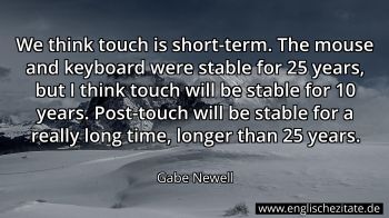 Englisches Zitat von Gabe Newell als Bild