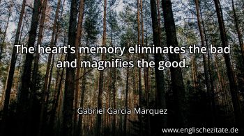 Englisches Zitat von Gabriel Garcia Marquez als Bild