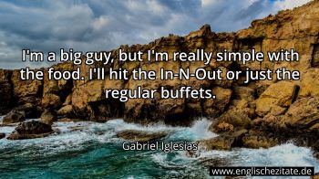 Englisches Zitat von Gabriel Iglesias als Bild