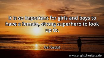 Englisches Zitat von Gal Gadot als Bild