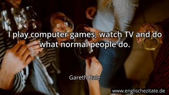 Englisches Zitat von Gareth Bale als Bild