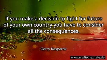 Englisches Zitat von Garry Kasparov als Bild