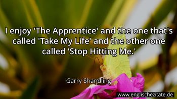 Englisches Zitat von Garry Shandling als Bild