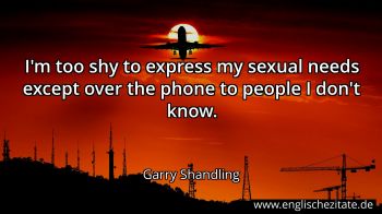 Englisches Zitat von Garry Shandling als Bild