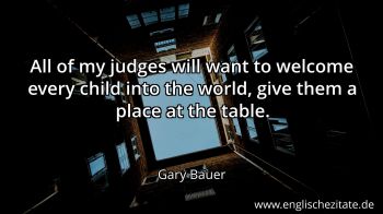 Englisches Zitat von Gary Bauer als Bild