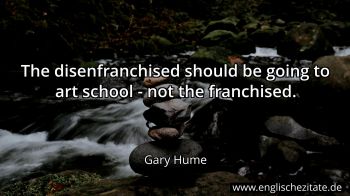 Englisches Zitat von Gary Hume als Bild