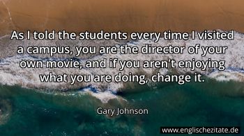 Englisches Zitat von Gary Johnson als Bild