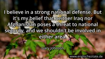 Englisches Zitat von Gary Johnson als Bild