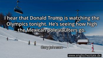Englisches Zitat von Gary Johnson als Bild