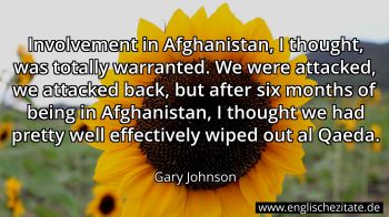 Englisches Zitat von Gary Johnson als Bild