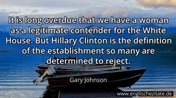Englisches Zitat von Gary Johnson als Bild