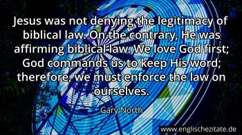 Englisches Zitat von Gary North als Bild