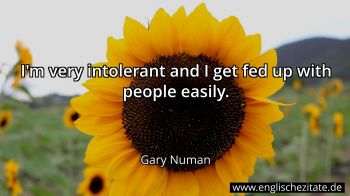 Englisches Zitat von Gary Numan als Bild