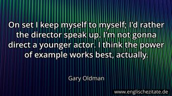 Englisches Zitat von Gary Oldman als Bild
