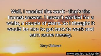 Englisches Zitat von Gary Oldman als Bild