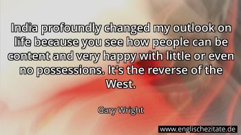 Englisches Zitat von Gary Wright als Bild