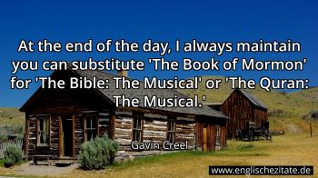 Englisches Zitat von Gavin Creel als Bild