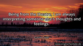 Englisches Zitat von Gavin Creel als Bild