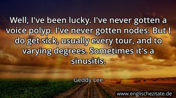 Englisches Zitat von Geddy Lee als Bild