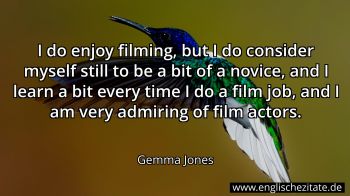 Englisches Zitat von Gemma Jones als Bild