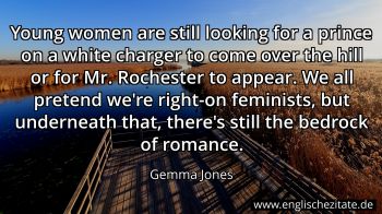Englisches Zitat von Gemma Jones als Bild