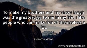 Englisches Zitat von Gemma Ward als Bild