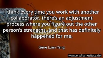 Englisches Zitat von Gene Luen Yang als Bild