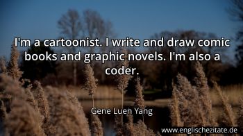Englisches Zitat von Gene Luen Yang als Bild