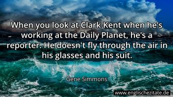 Englisches Zitat von Gene Simmons als Bild