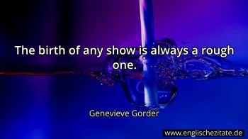 Englisches Zitat von Genevieve Gorder als Bild