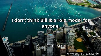 Englisches Zitat von Gennifer Flowers als Bild