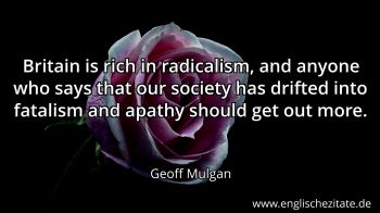 Englisches Zitat von Geoff Mulgan als Bild
