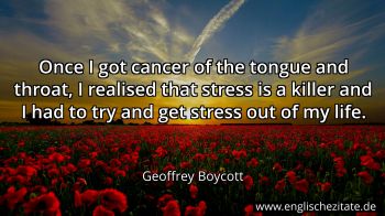 Englisches Zitat von Geoffrey Boycott als Bild
