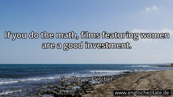 Englisches Zitat von Geoffrey S. Fletcher als Bild