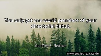 Englisches Zitat von Geoffrey S. Fletcher als Bild