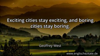Englisches Zitat von Geoffrey West als Bild