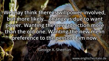Englisches Zitat von George A. Sheehan als Bild