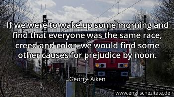 Englisches Zitat von George Aiken als Bild
