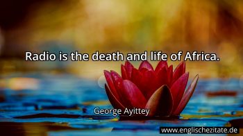 Englisches Zitat von George Ayittey als Bild