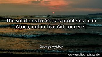 Englisches Zitat von George Ayittey als Bild
