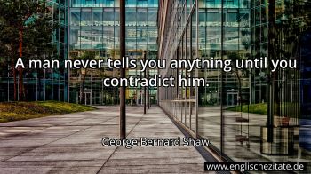 Englisches Zitat von George Bernard Shaw als Bild