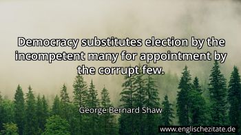 Englisches Zitat von George Bernard Shaw als Bild