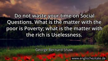 Englisches Zitat von George Bernard Shaw als Bild