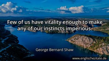 Englisches Zitat von George Bernard Shaw als Bild