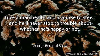 Englisches Zitat von George Bernard Shaw als Bild
