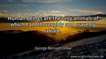 Englisches Zitat von George Bernard Shaw als Bild