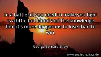 Englisches Zitat von George Bernard Shaw als Bild