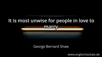 Englisches Zitat von George Bernard Shaw als Bild